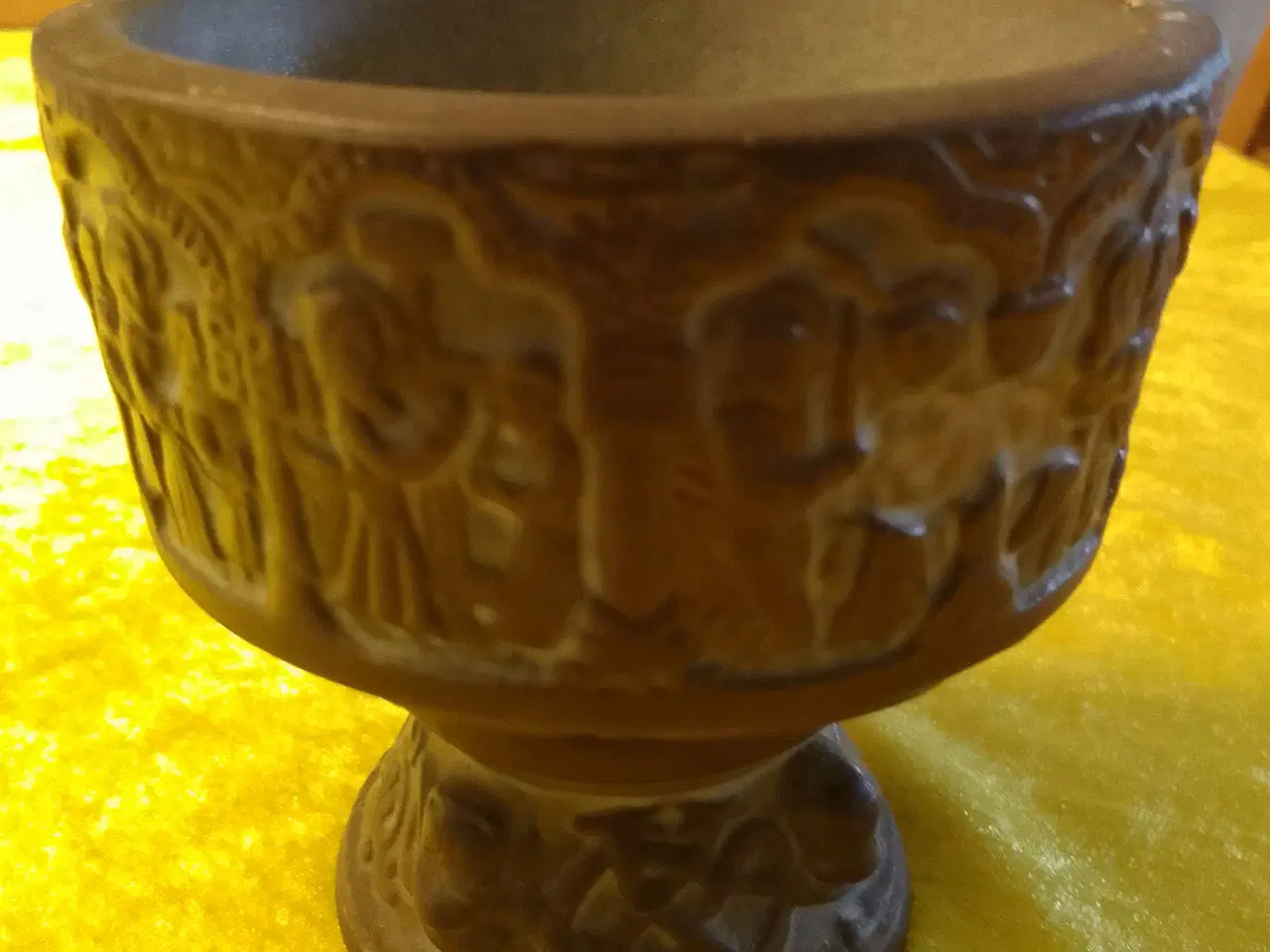 Billede 1 - Vintage keramisk døbefont