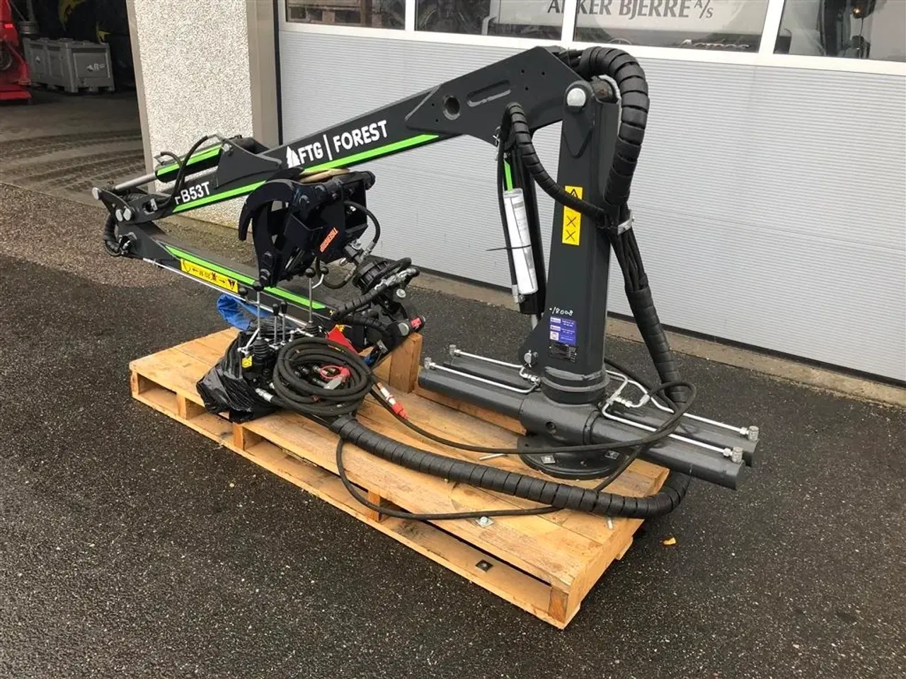 Billede 10 - FTG Forest 5,3 M Stærk kran til konkurrencedygtig pris