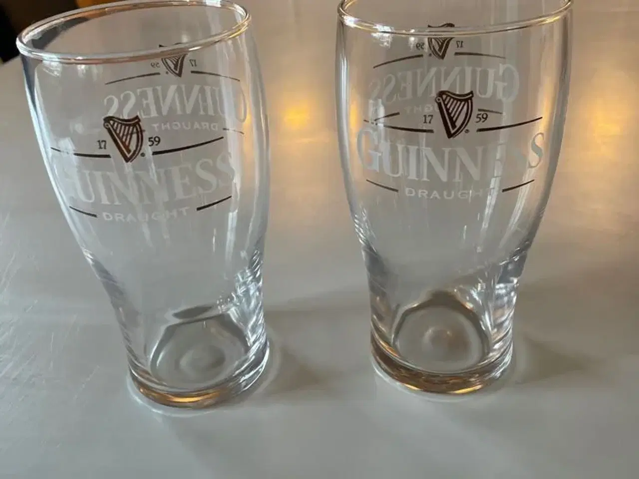 Billede 1 - Guinness ølglas, 1/2 ltr.