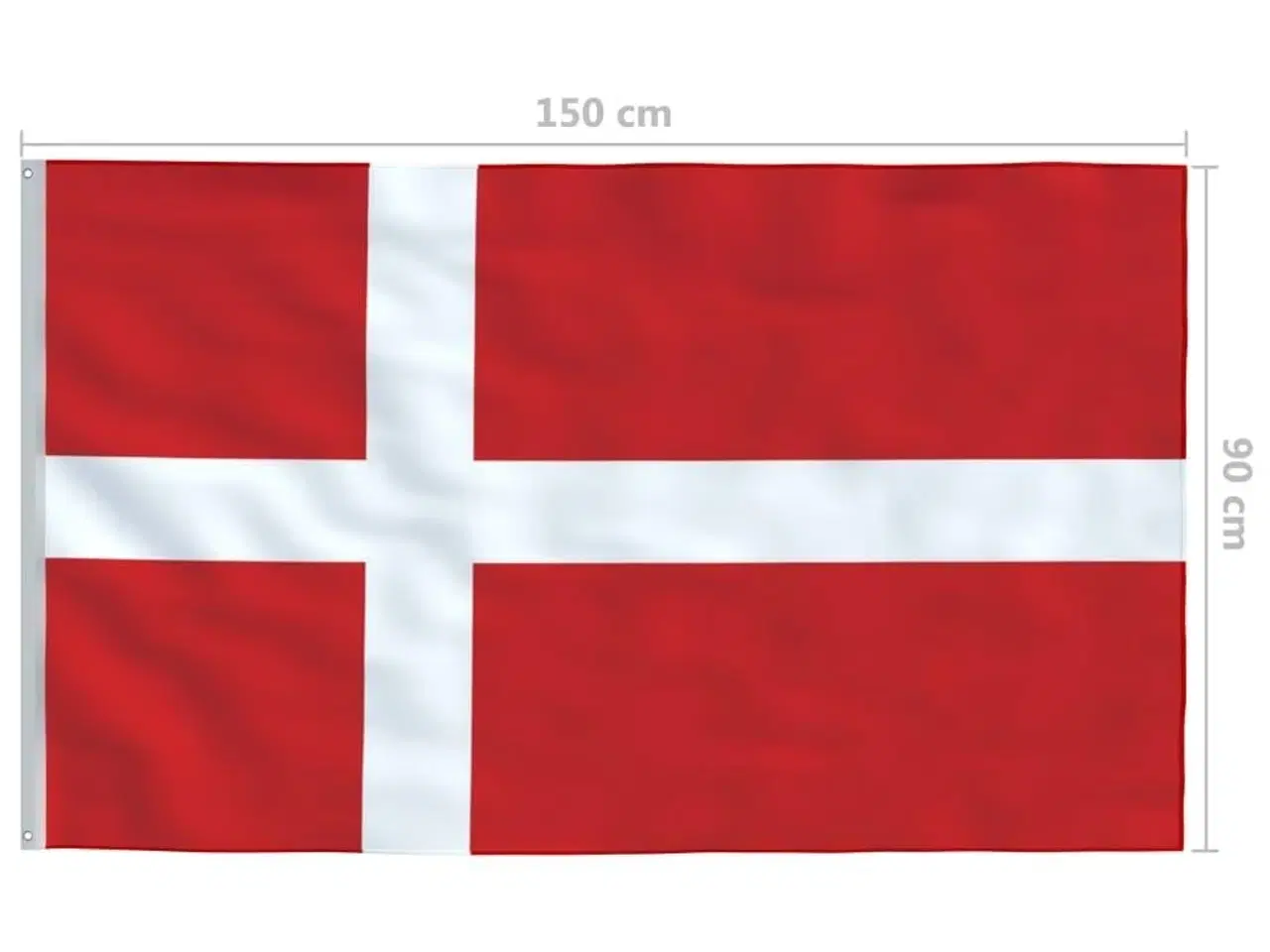 Billede 5 - Det danske flag 90x150 cm