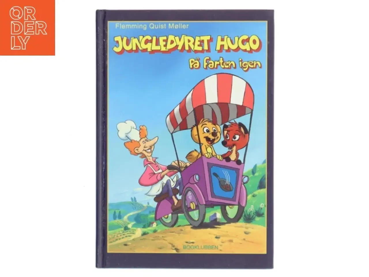 Billede 1 - Jungledyret Hugo - på farten igen af Flemming Quist Møller (Bog)