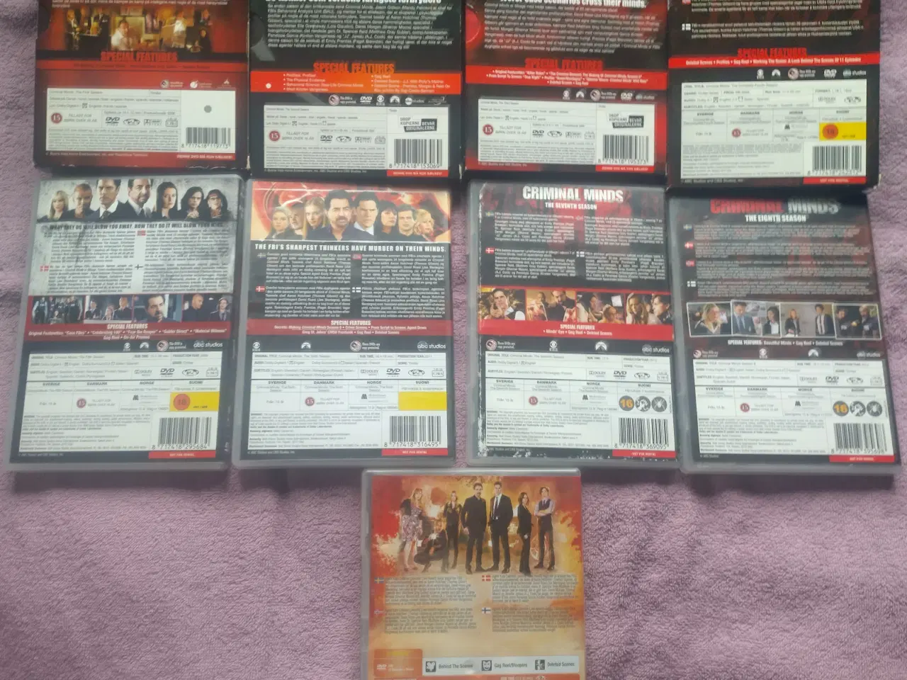 Billede 2 - 9 x Criminal Minds