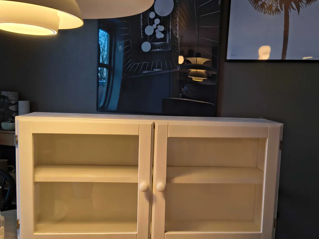 Billede 2 - Vintage vitrineskab 