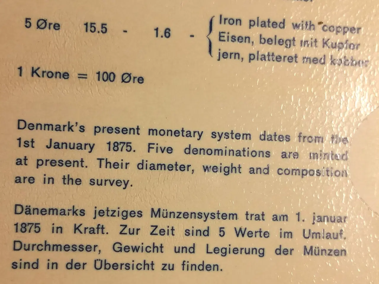 Billede 2 - KJØBENHAVNS HANDELSBANKEN MØNTSÆT 1973 - 1979