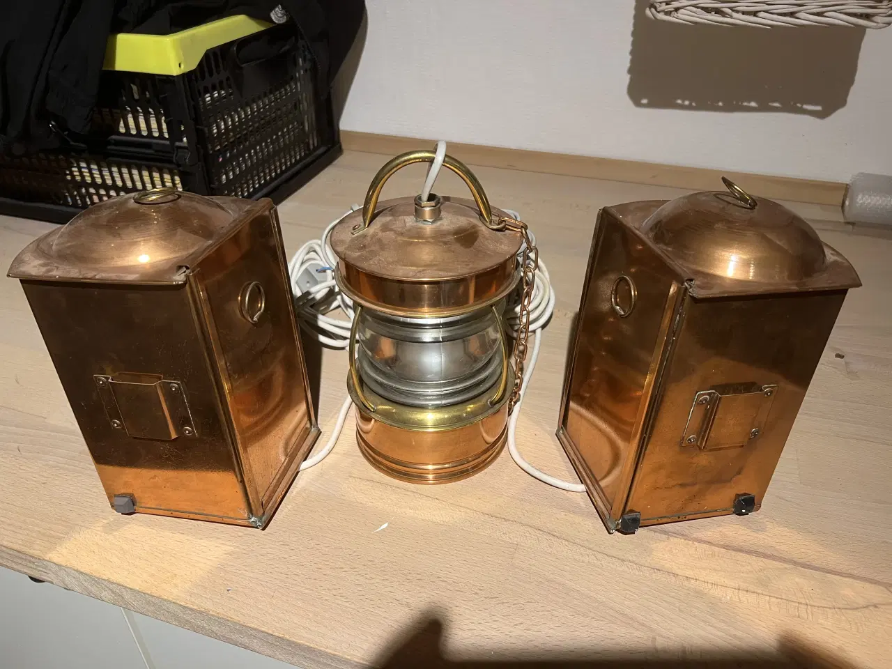 Billede 2 - Gamle kobberlanterner