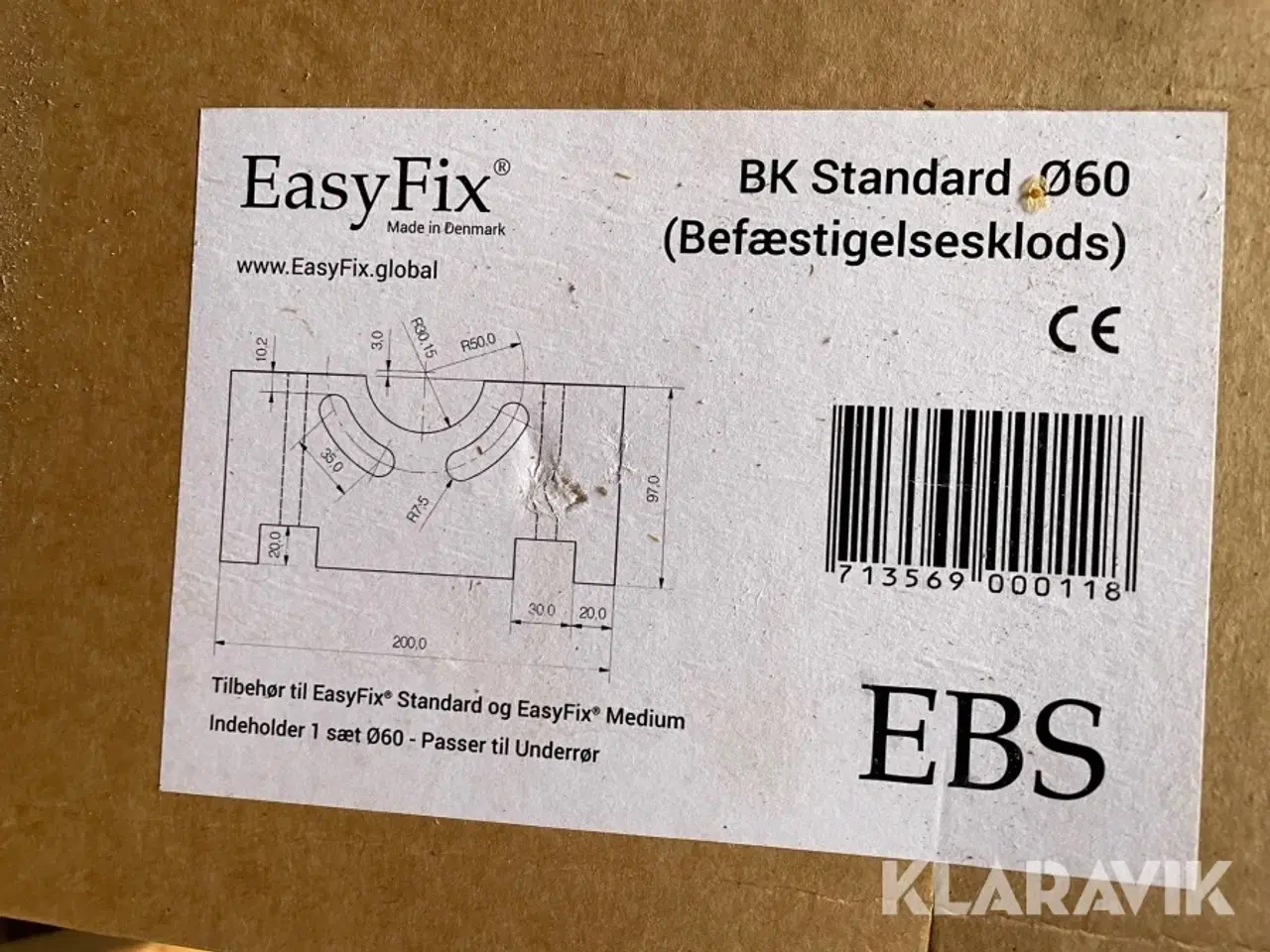 Billede 7 - Justerbar bærende søjle EasyFix Easyfix Standard 2570 8 styk
