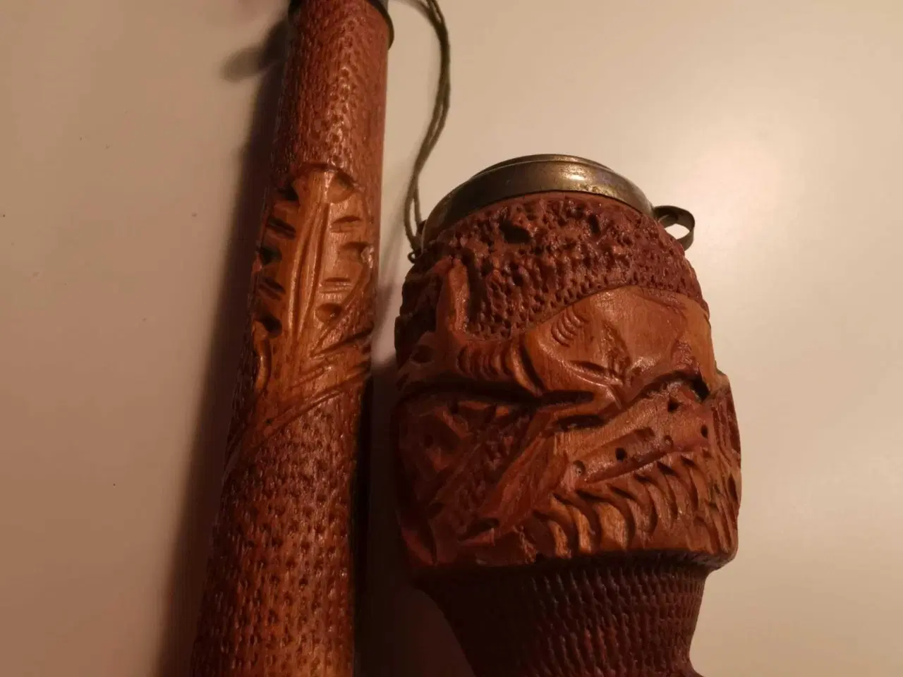 Billede 4 - Flot langpibe i træ