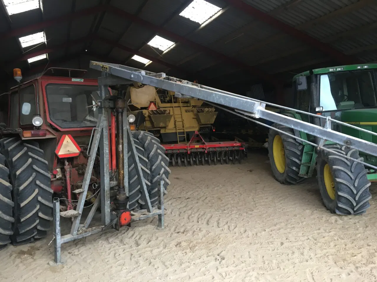 Billede 3 - Kimadan Gyllerører (høj) + nyere aksel og lejer