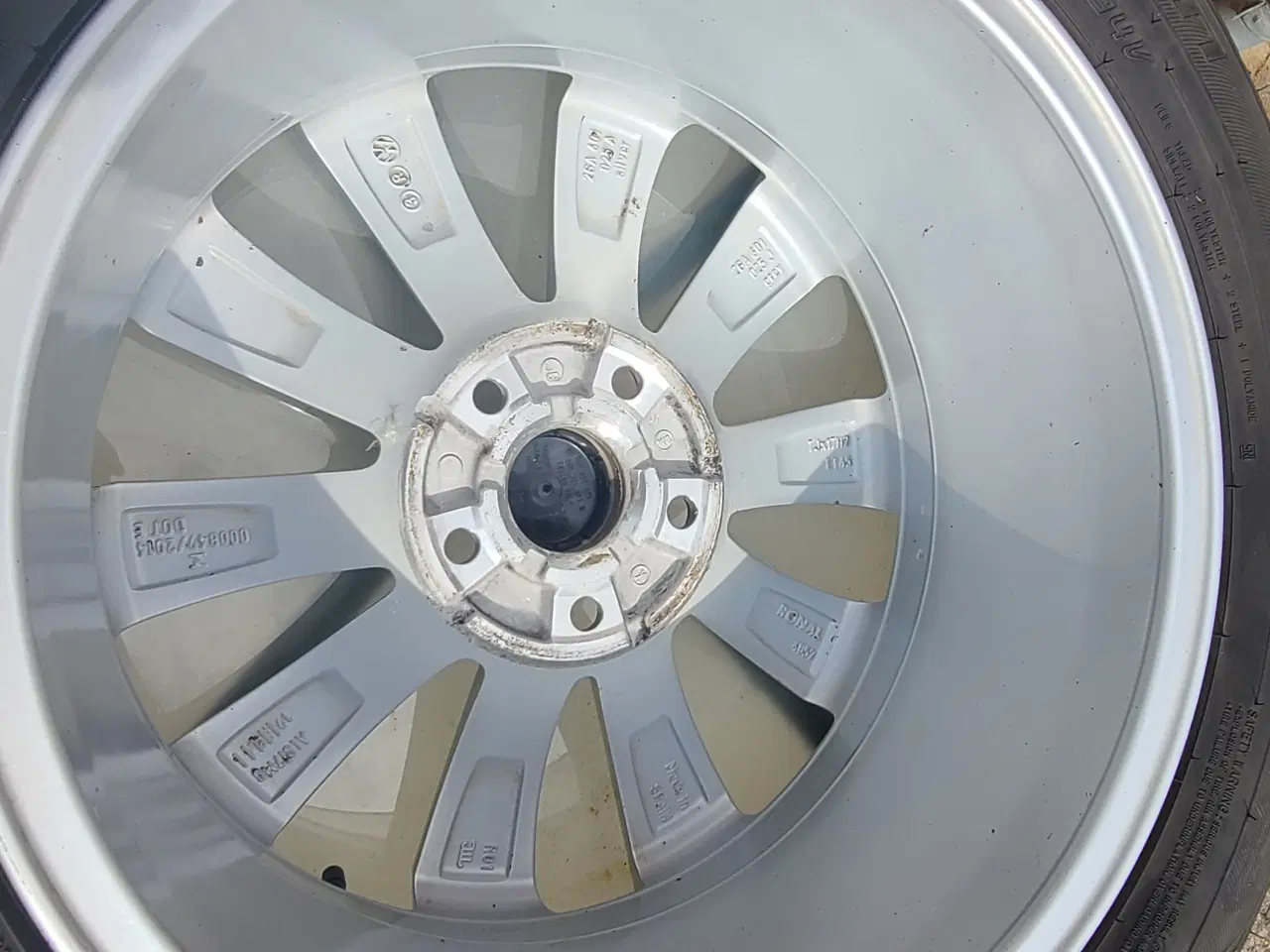 Billede 2 - Org VW Alu fælge