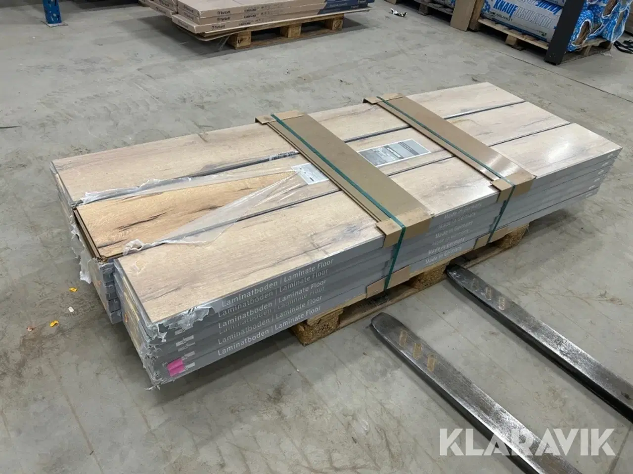 Billede 1 - Laminat gulv HARO Italica creme 45 m2