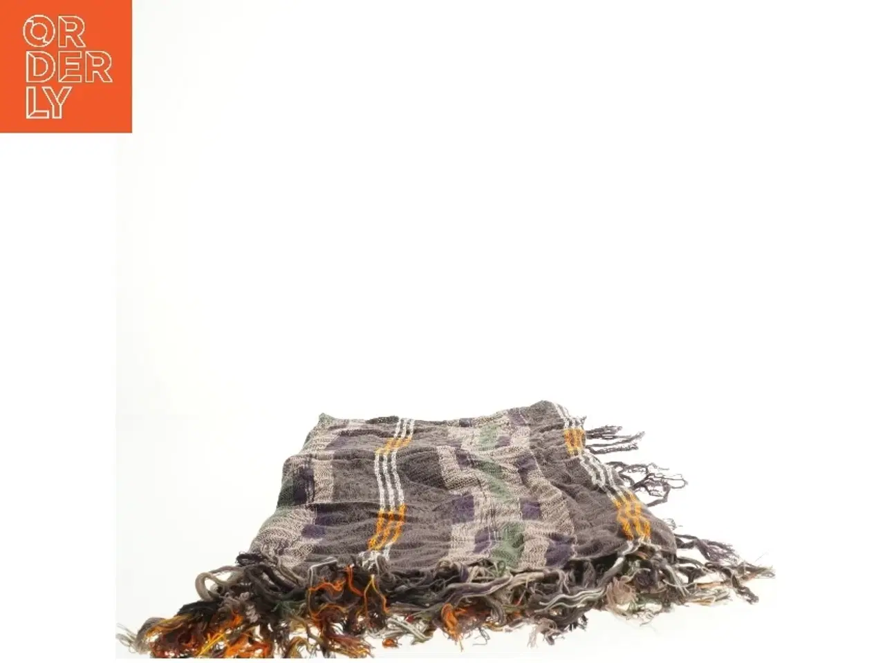 Billede 1 - Ternet tæppe (str. 80 x 85 cm)