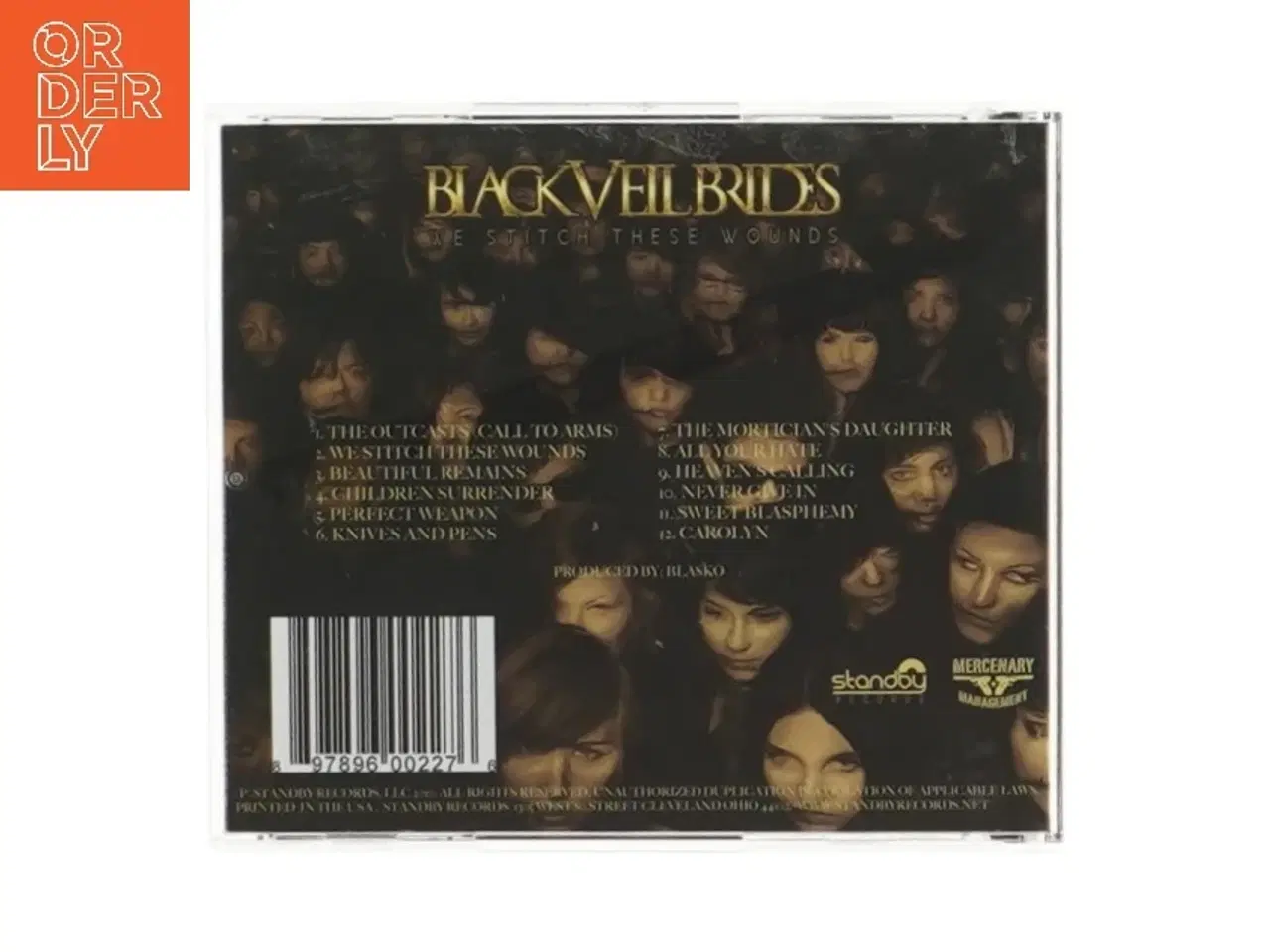 Billede 2 - Black Veil Brides CD: We Stitch These Wounds