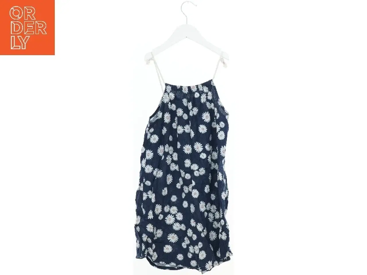 Billede 2 - Blomstret sommerkjole med tynde stropper fra H&M (str. 134)