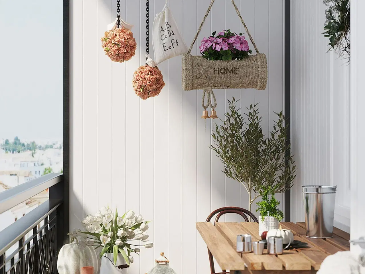 Billede 7 - Tøjstang væghængt sæt af 2, industrielt rørdesign, pladsbesparende, 92 × 30 × 7,5 cm, sort