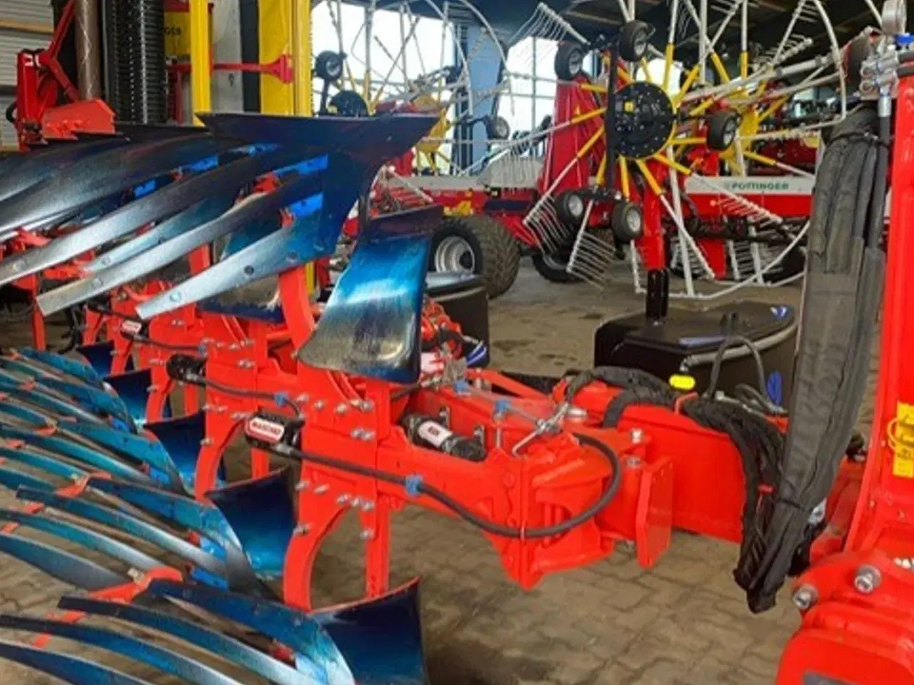 Billede 1 - Maschio Unico L 5+ Riste underplov, Hydr. stenudløer, Variable Furebredde