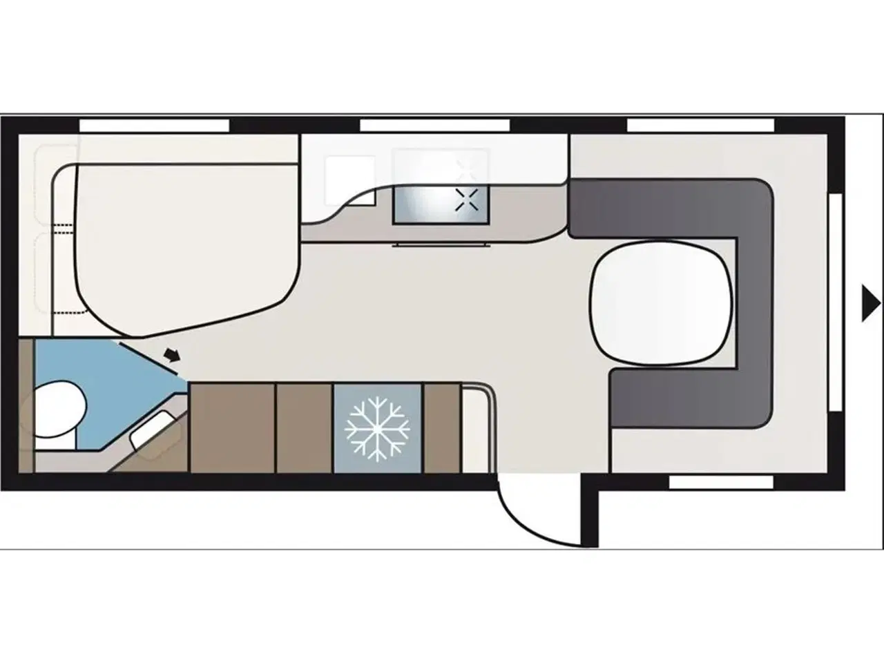 Billede 4 - 2022 - Kabe Imperial 560   Kabe Imperial 560 XL 2022 - Se den nu hos Camping-Specialisten.dk