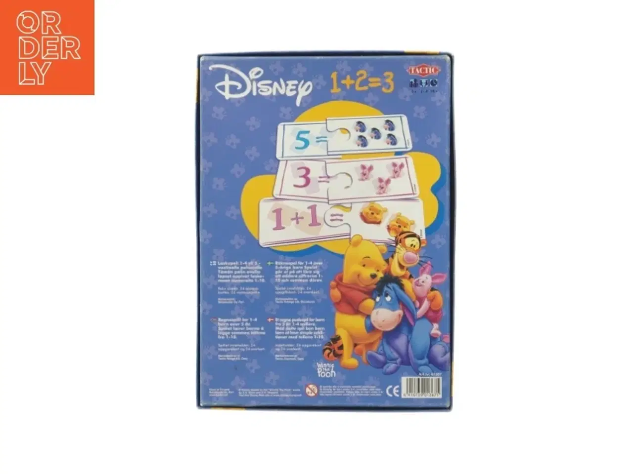 Billede 2 - Disney regnespil med tal (24 opgavekort og 24 svarkort)