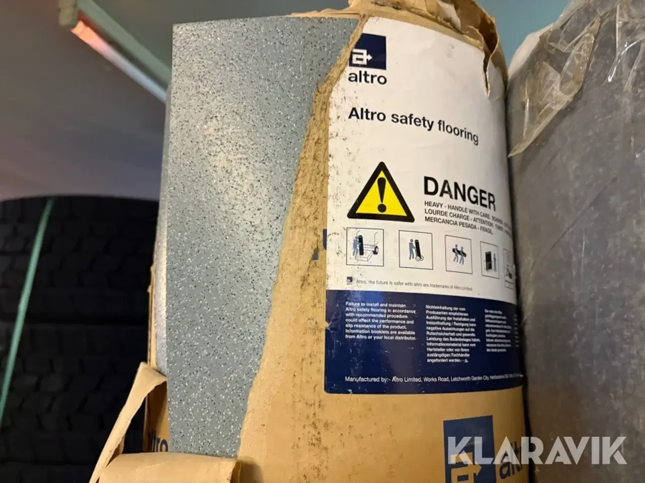 Billede 3 - Linoleum, gulvtæppe 8 styk