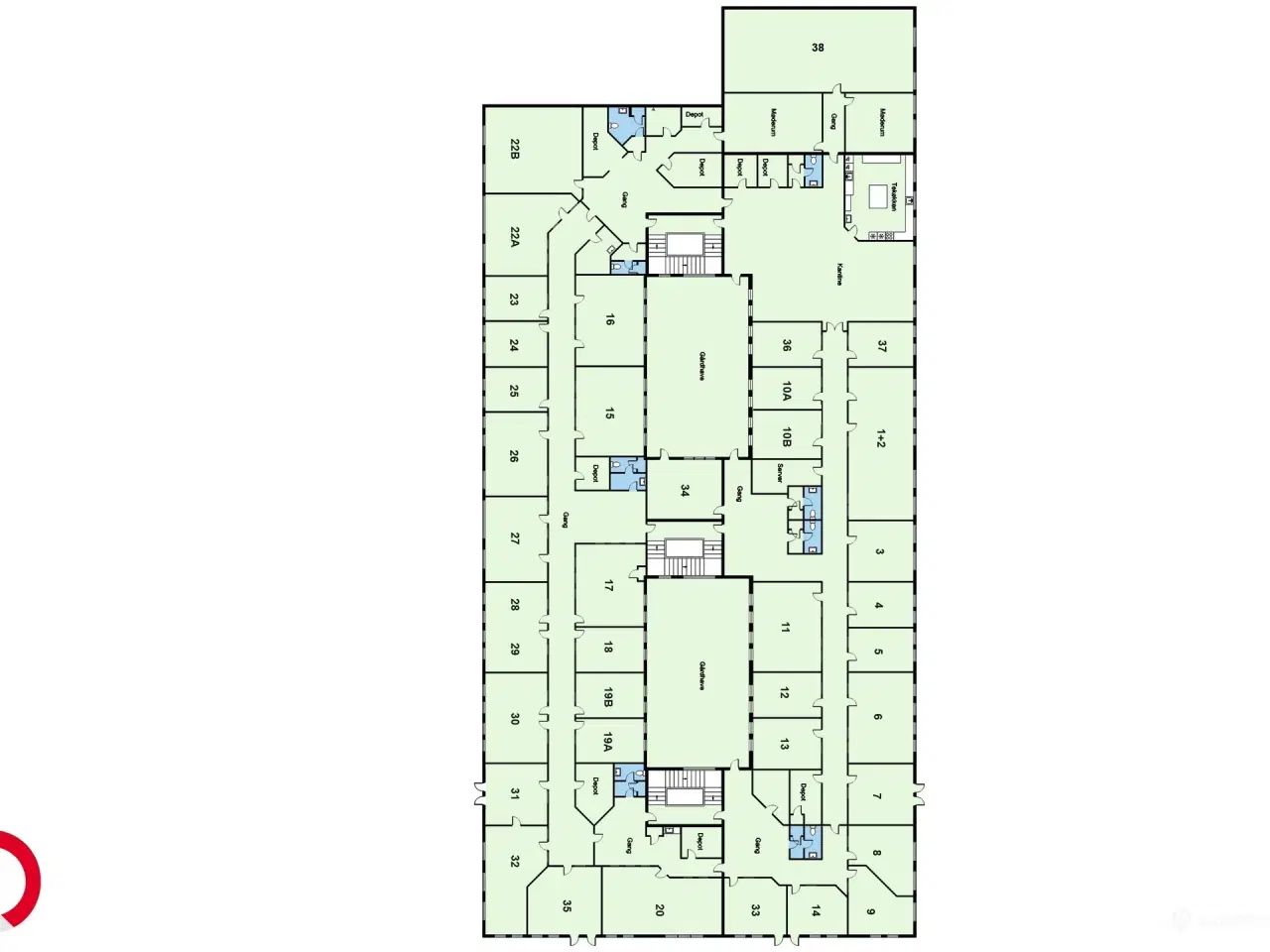 Billede 12 - Kontor til 4-5 i Frichsparkens kontorhotel