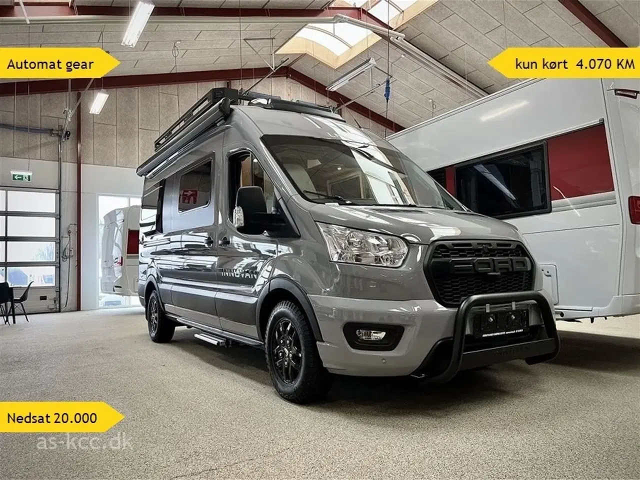 Billede 1 - 2024 - LMC Innovan 590 Active Automat gear   Ny LMC Inovan 590 Active med Automatgear, 140 HK  og den har kun kørt  4.070 KM