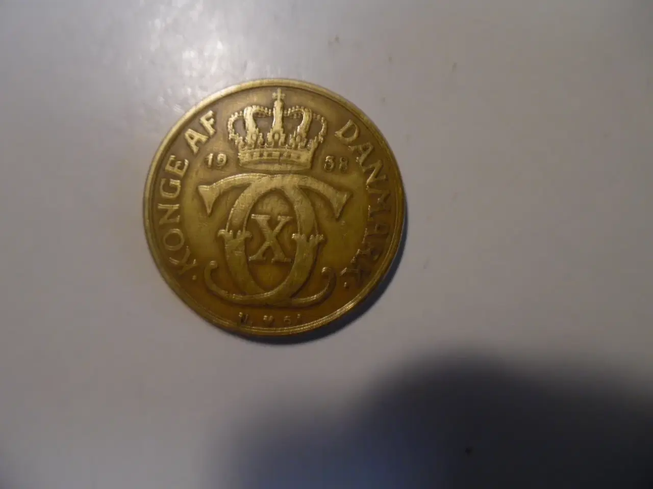 Billede 2 - dansk 2 krone fra 1938