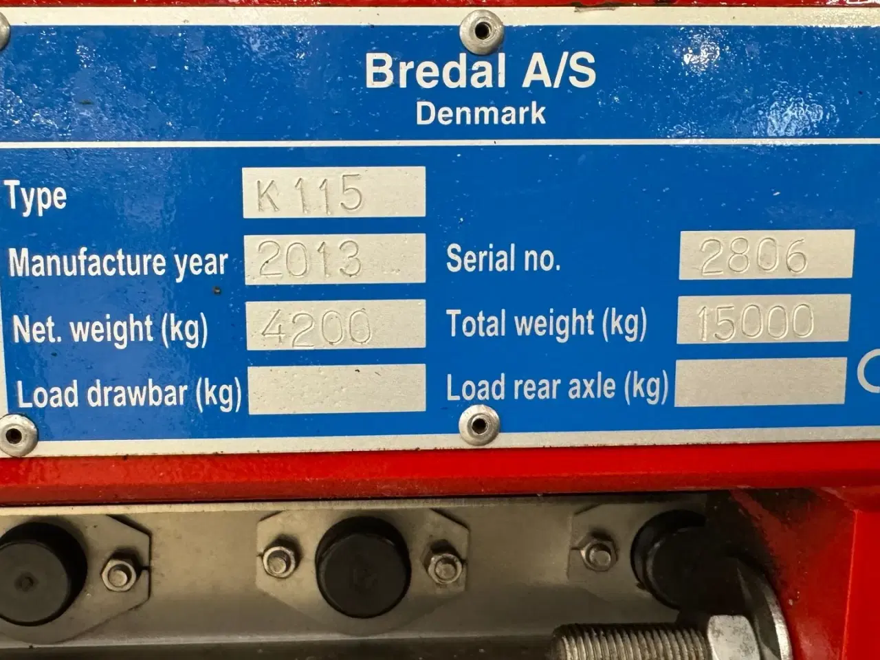 Billede 18 - Bredal K115