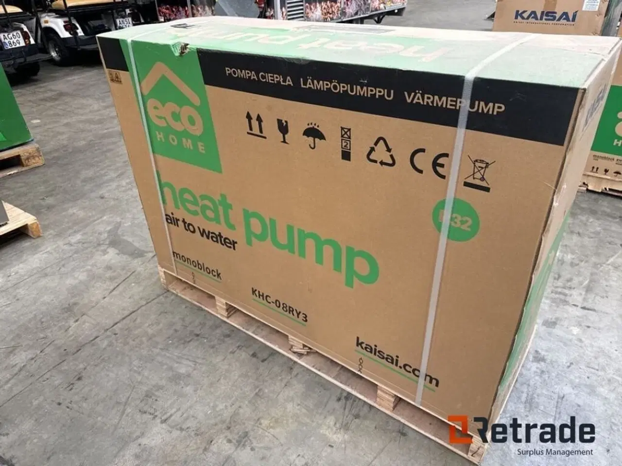 Billede 5 - - - - KASAI eco Home KHC-08RY3 luft til vand varmepumpe