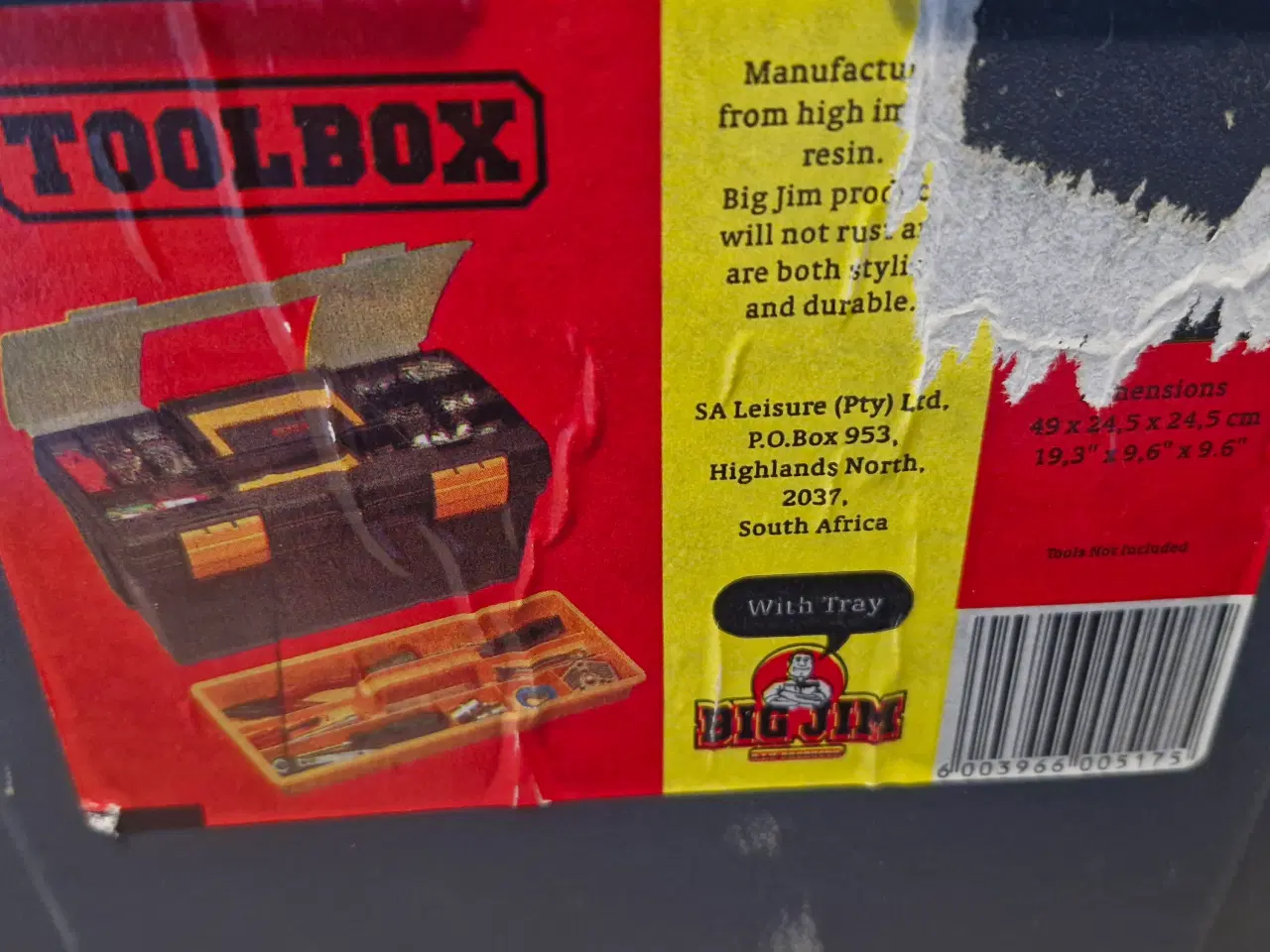 Billede 2 - Værktøjskasse i plast