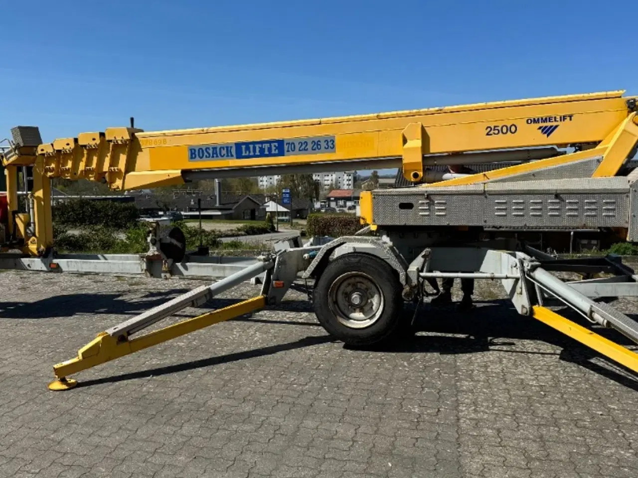 Billede 4 - Omme 25m trailerlift 2500E med Honda benzinmotor
