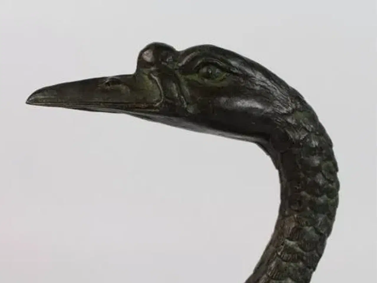 Billede 7 - Svane figuer i bronze.