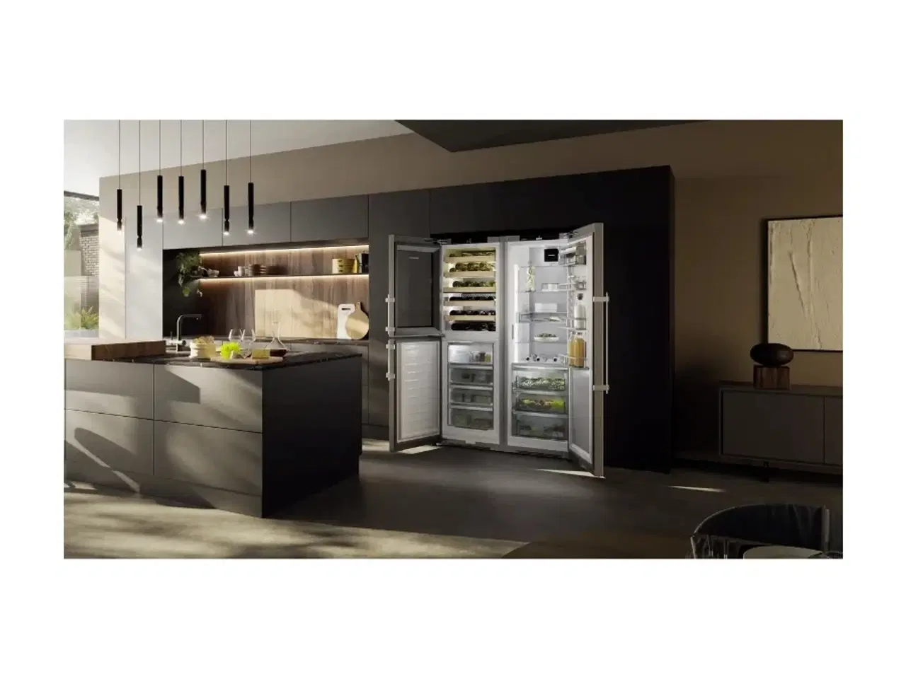 Billede 3 - NYT Liebherr Peak luksus SBS køle/frys/vin