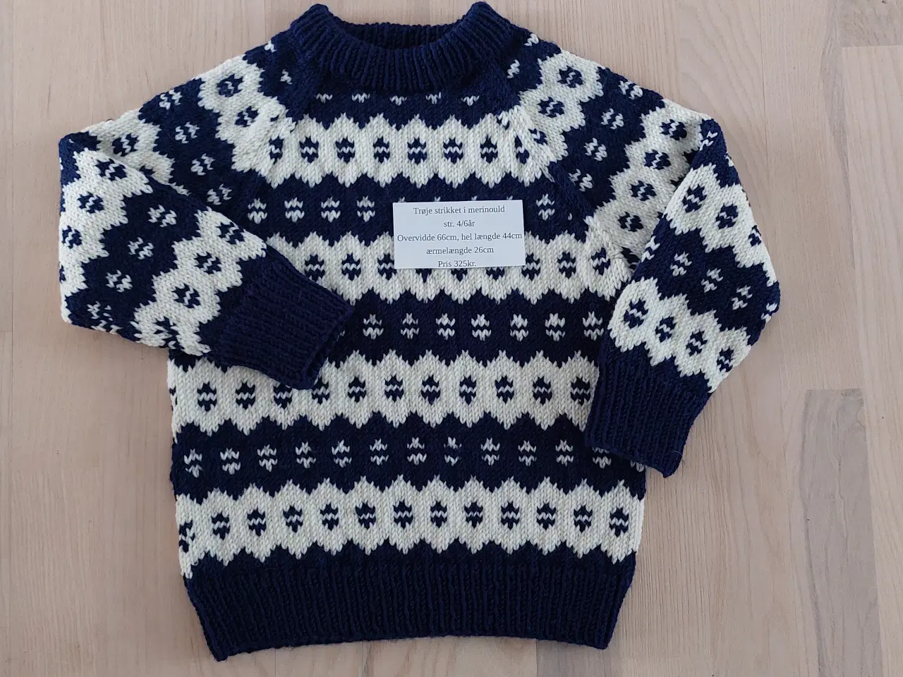 Billede 3 - Håndstrikket