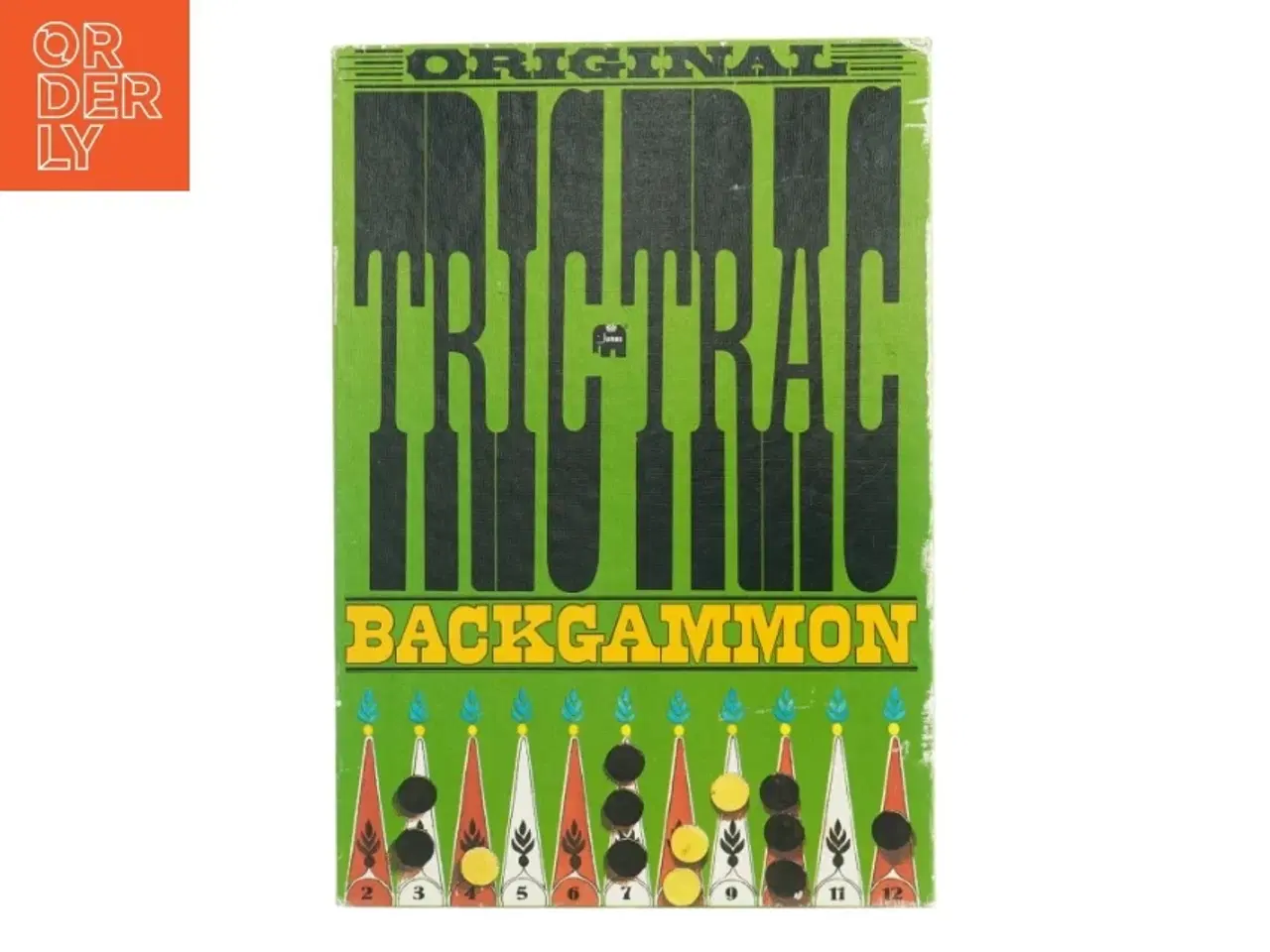 Billede 1 - Backgammon brætspil (str. 39 x 27 cm)