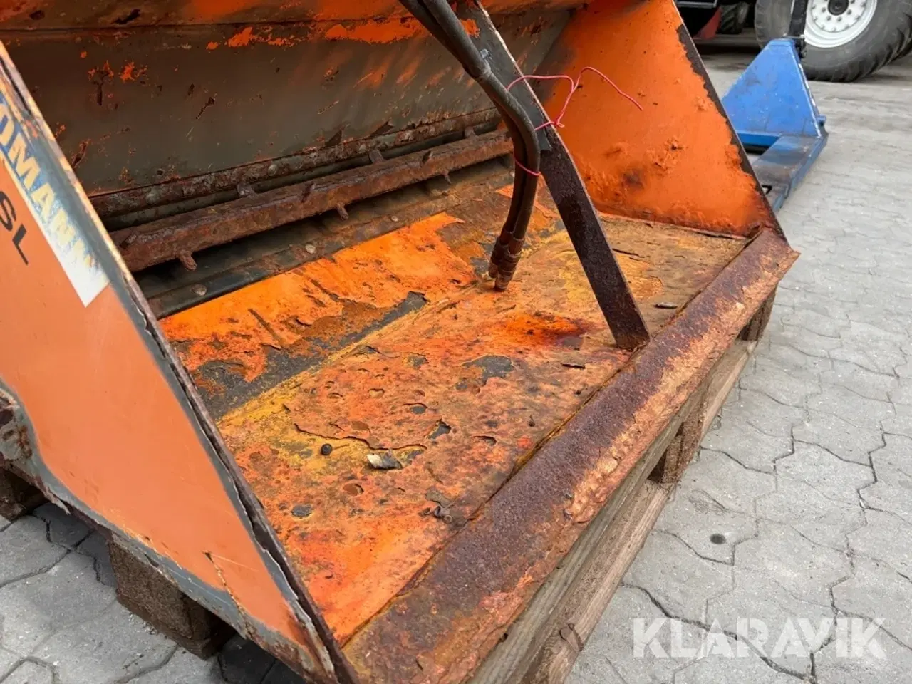 Billede 10 - Saltudlægger skovl Hydromann 300SL hydraulisk