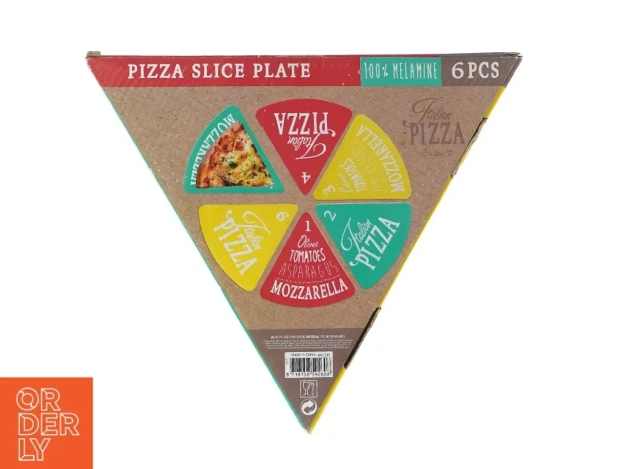 Billede 2 - nye Pizza slice plate (str. 23 x 22cm)