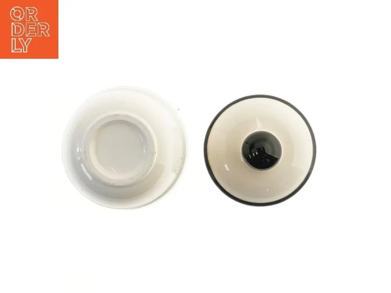 Billede 2 - Hvidløgs krukke(str. Ø 13,5 cm længde 18,5 cm) (str. Ø 13,5 cm længde 18,5 cm)