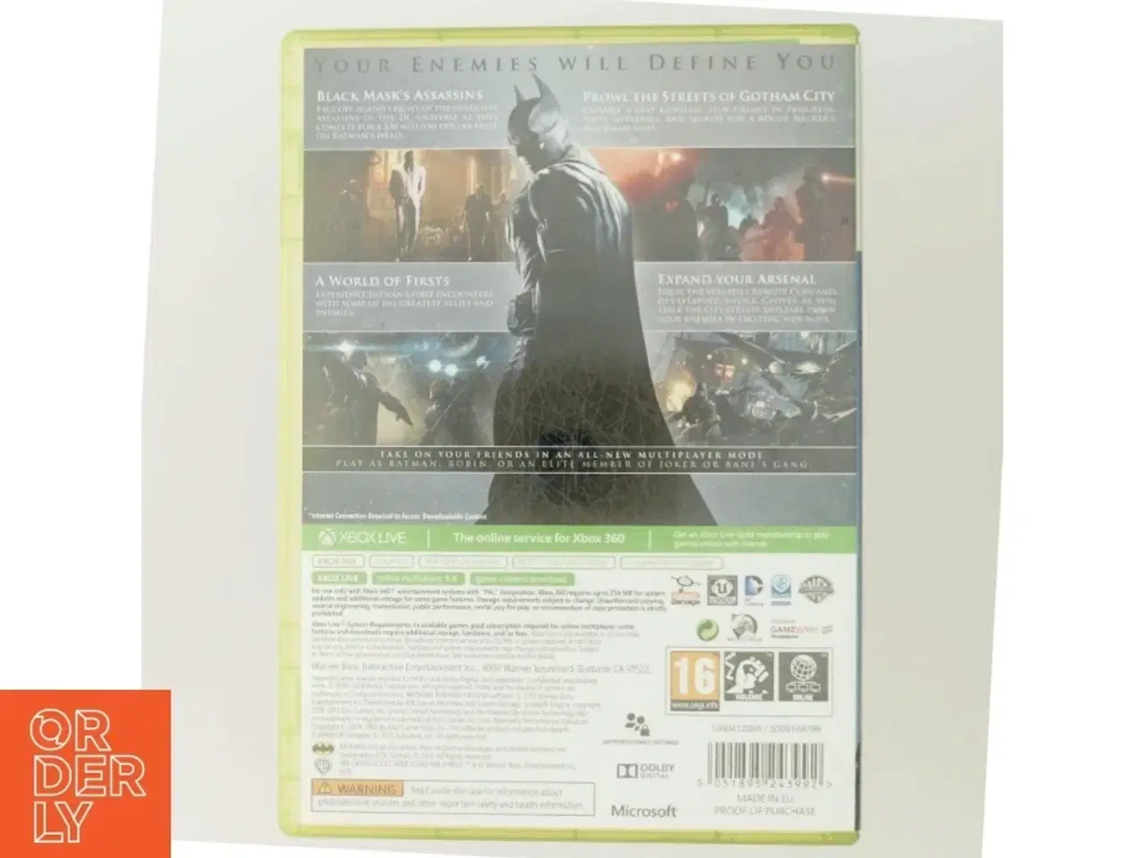 Billede 3 - Batman: Arkham Origins Xbox 360 spil fra Warner Bros. Interactive Entertainment