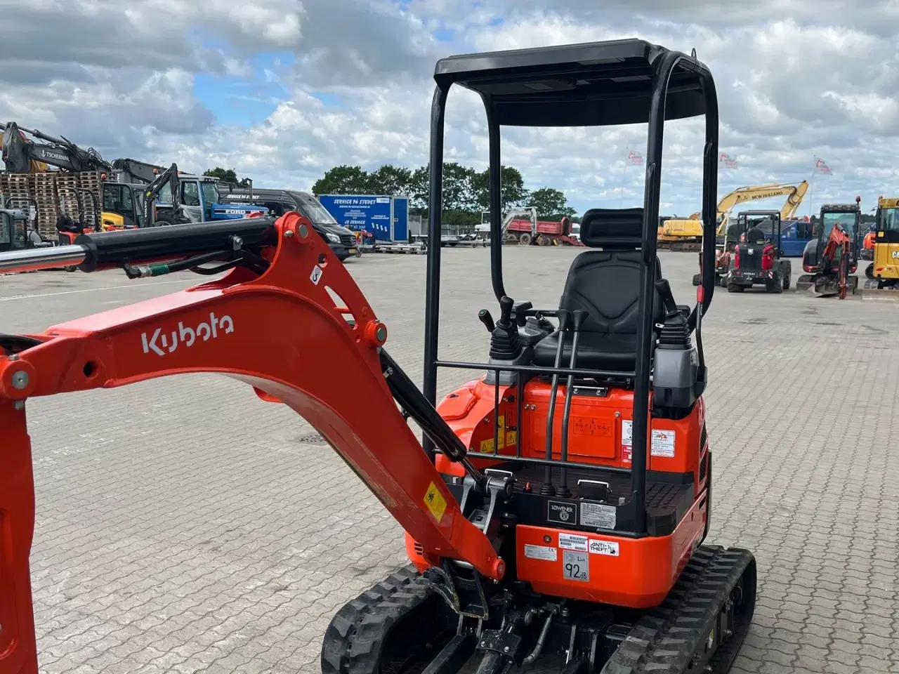 Billede 7 - Kubota U17-3 Hydraulisk hurtigskifte Kun kørt 212T