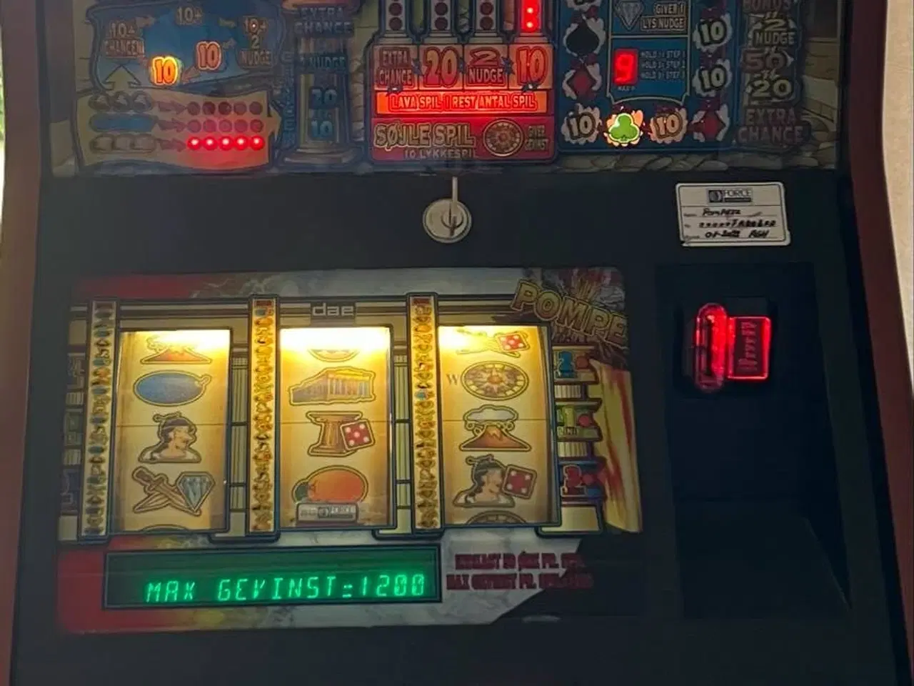 Billede 3 - Pompeji spilleautomat 