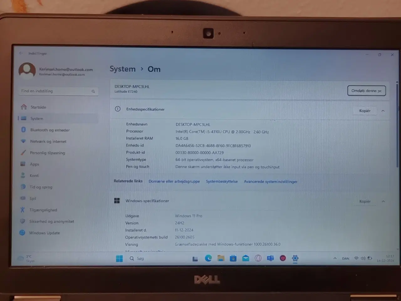 Billede 2 - Dell e7240