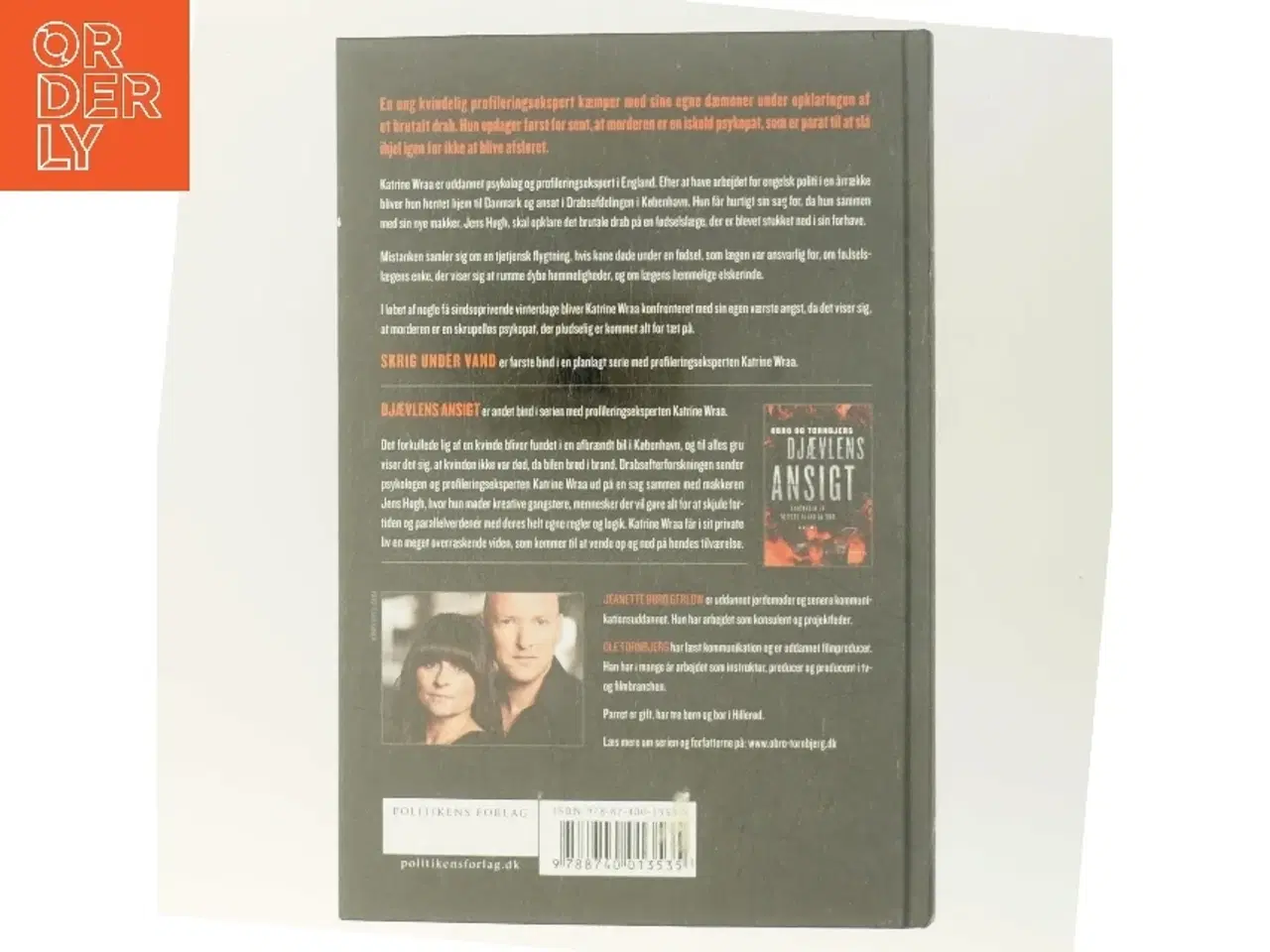 Billede 3 - Skrig under vand af Jeanette Øbro Gerlow (Bog)