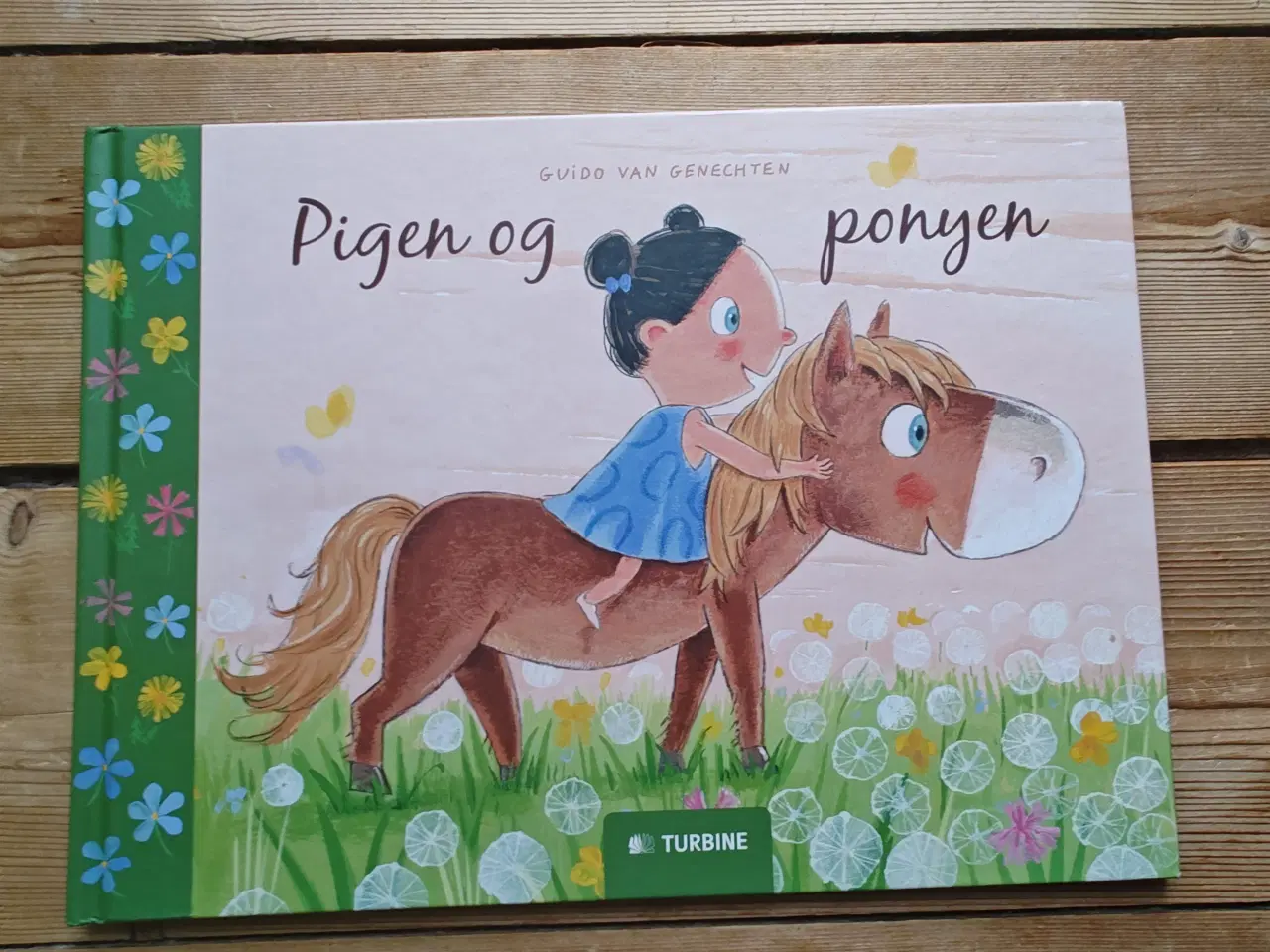 Billede 1 - Pigen og Ponyen BOG af Guido Van Genechten