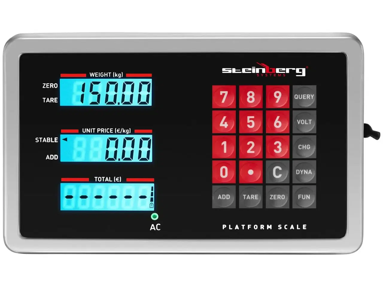 Billede 2 - Industrivægt – 150 kg / 0,01 g – trådløs