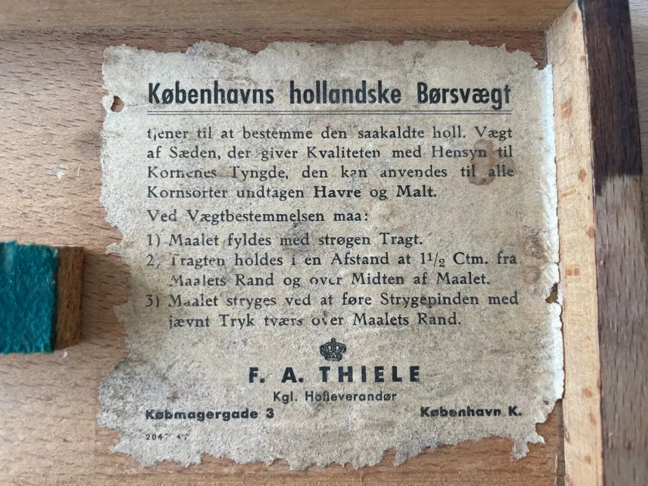 Billede 4 - Hollandsk vægt