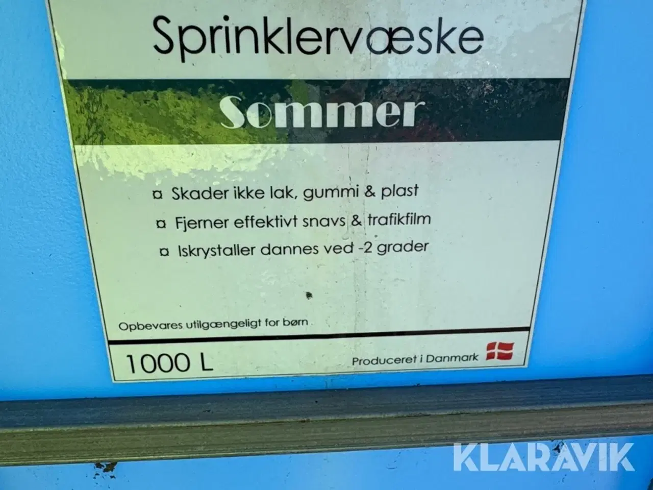 Billede 7 - Sprinklervæske - sommer 1000 liter