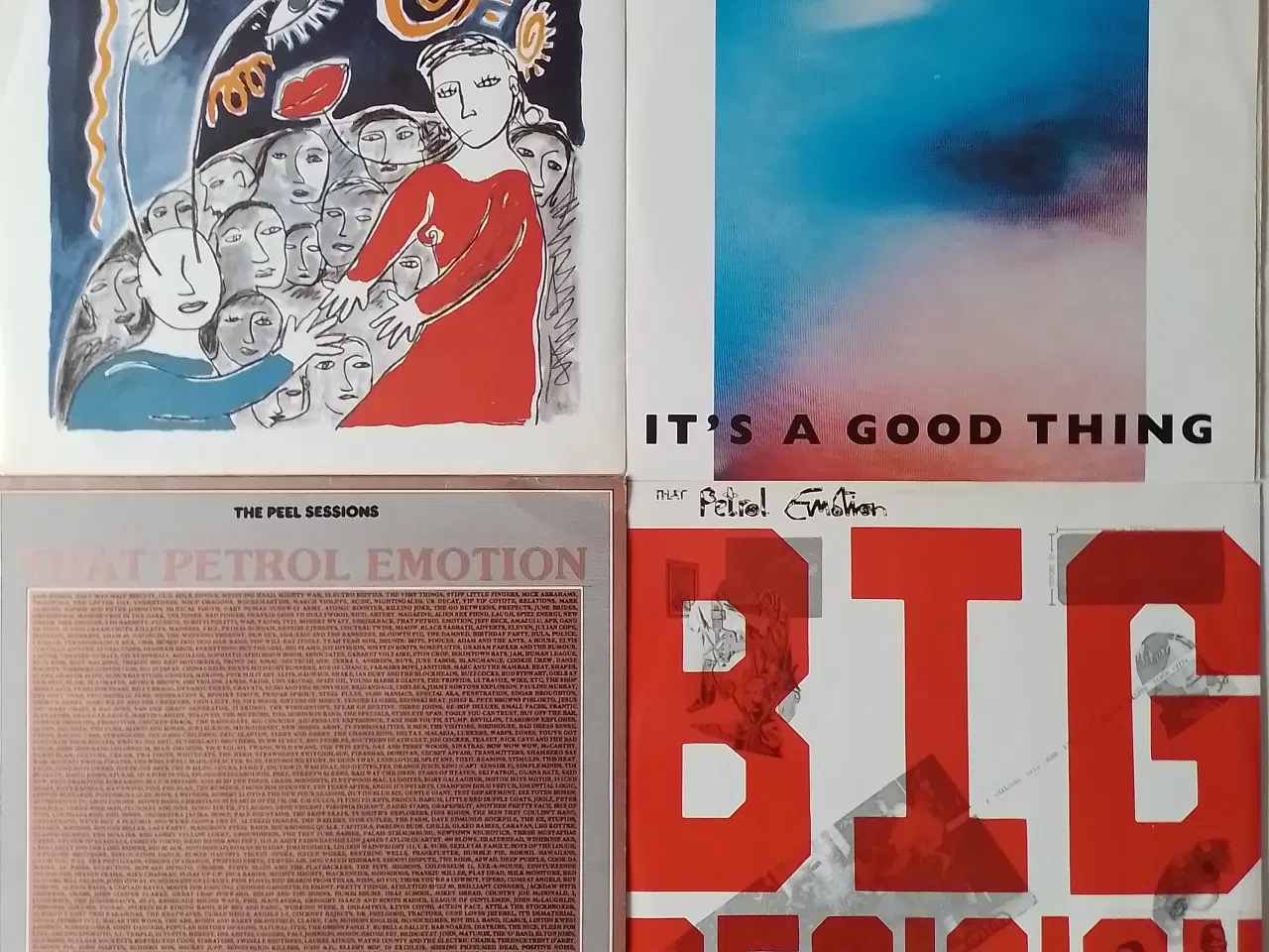 Billede 3 - That Petrol Emotion, vinyl-samling (9 plader)