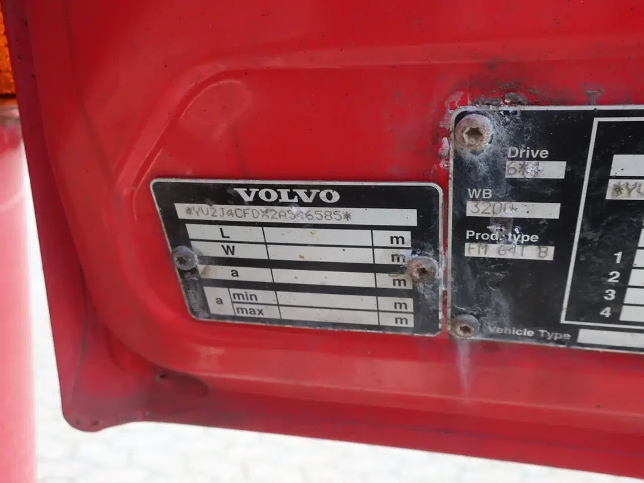 Billede 41 - Lastbil m. kran VOLVO FM12