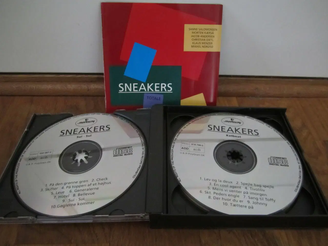 Billede 3 - SNEAKERS TOTALE 1994. 4 x Cd Box.