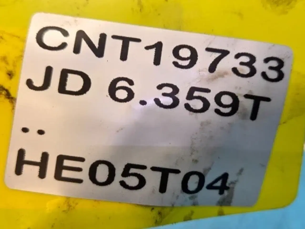 Billede 10 - John Deere 6359T Adapter Oliefilter R53812