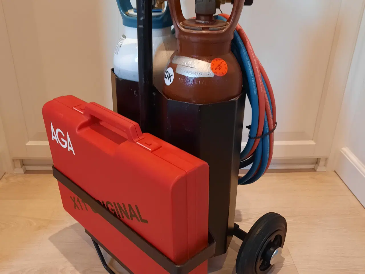 Billede 8 - Gas og ilt sæt / skærebrændersæt . Aga X 11